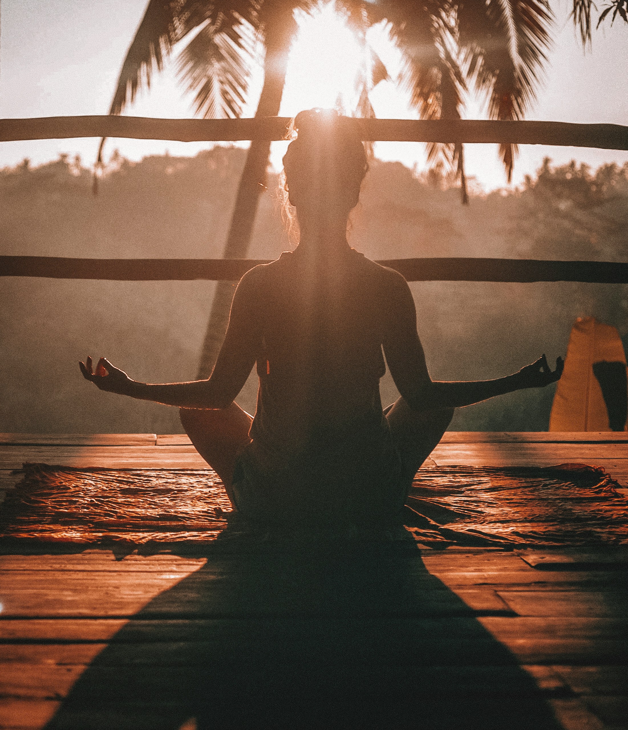 Yoga und Ruhe in Kerala